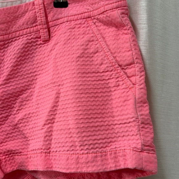 Lilly Pulitzer Walsh Hot Pink Textured Shorts Size 14 - Picture 8 of 9